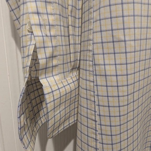 Men's Lauren, Ralph Lauren - Regular Fit Wrinkle Free Stretch Dress Shirt - Picture 10 of 13